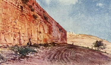 Jerusalem. - The Triple Gate of The Temple Area', 1902.