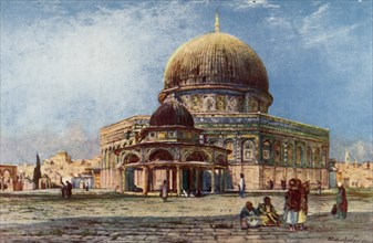 Dome of the Rock with Dome of the Chain (Kubbet Es Silseleh)', 1902.