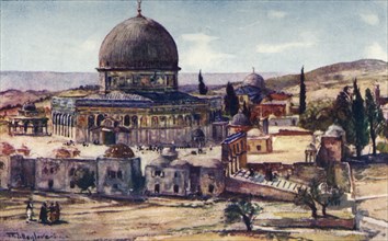 The Dome of the Rock from Barracks Near the Tower of Antonia', 1902.
