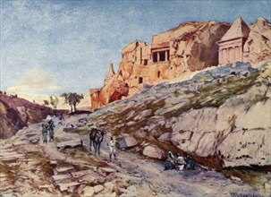The Rock-Cut Tombs of the Valley of Jehoshaphat', 1902.