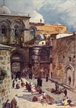 The Forecourt of the Church of the Holy Sepulchre', 1902.