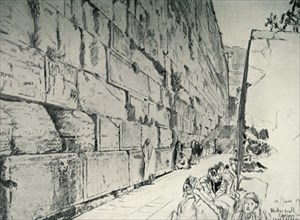The Wall of the Wailing-Place', 1902.