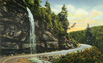 Bridal Veil Falls, Western North Carolina', 1942.