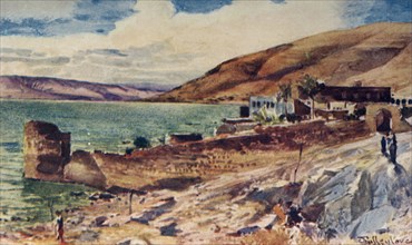 The Lake of Galilee, Looking South from Tiberias', 1902.