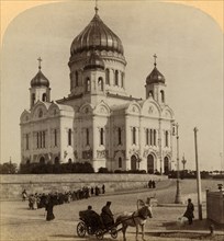 Temple of Our Saviour, the greatest Church in Moscow, Russia', 1898.