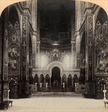 Central Aisle of Vladimir Cathedral, Kief - the most beautiful Church in Russia', 1898.
