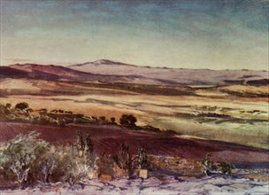 Mount Hermon from the slopes of Tabor', 1902.