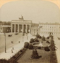 Brandenburg Gate, Unter den Linden, Berlin, Germany', 1894.