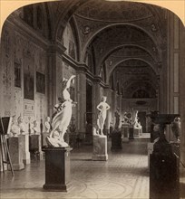 Gallery of Modern Sculpture, In the Hermitage, St. Petersburg, Russia', 1898.