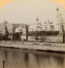 The Kremlin, Moscow, Russia - "There lie our ancient Czars asleep", 1898.