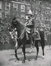 King George V at the funeral of his father King Edward VII, London, 20 May 1910.