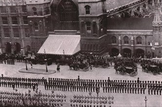Funeral procession of King Edward VII, London, 20 May 1910.
