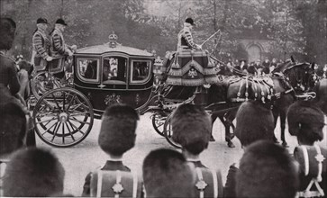 Funeral procession of King Edward VII, London, 20 May 1910.