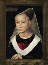 Portrait of Marie, daughter of Willem Moreel', 1480.