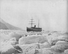 Steamer "Queen", Glacier Bay, Alaska', c1897.
