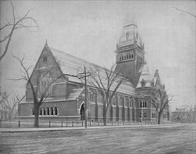 Memorial Hall, Cambridge, Mass.', c1897.