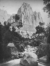 Eagle Crag, Shoshone Falls, Idaho', c1897.