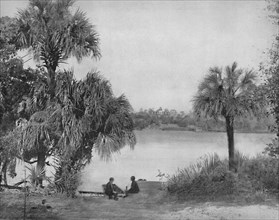 Eau Gallee, Indian River, Florida', c1897.