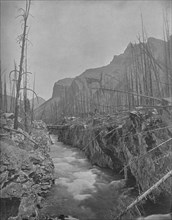 Devil's Canyon, Banff, N. W. T., Canada', c1897.