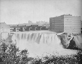 Genesee Falls, Rochester, N.Y.', c1897.