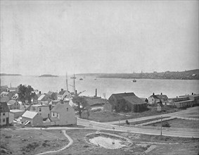 Halifax Harbor, Nova Scotia, near Dartmouth', c1897.