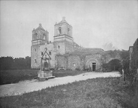 Old Spanish Mission, San Antonio, Texas', c1897.