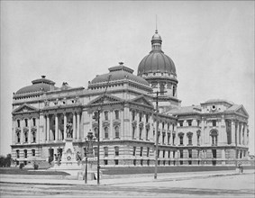 State Capitol, Indianapolis, Indiana', c1897.
