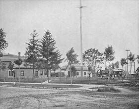 Site of Old Fort Wayne, Indiana', c1897.