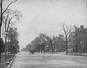 Michigan Avenue, Chicago, looking south', c1897.