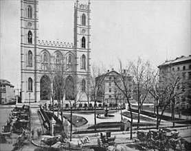 Place d'Armes, Montreal, Canada', c1897.