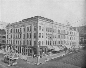 Wisconsin Street and Broadway, Milwaukee, Wisconsin', c1897.