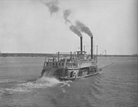Mississippi River Steamer', c1897.
