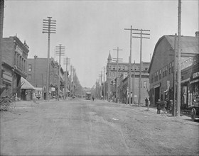 Main Street, Butte City, Montana', c1897.