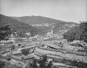 Mauch Chunk, Pennsylvania, showing Mount Pisgah', c1897.