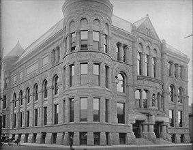 Public Library Building, Minneapolis, Minnesota', c1897.