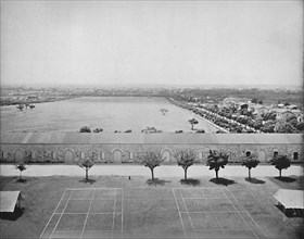 Parade Grounds, San Antonio, Texas', c1897.