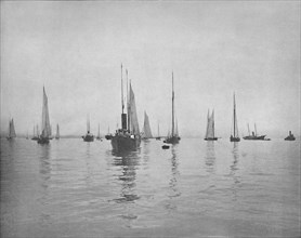 Early Morning on New York Bay', c1897.