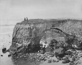 Natural Bridge on the Coast near Santa Cruz, California', c1897.