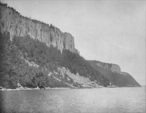Northern End of Palisades, Hudson River', c1897.