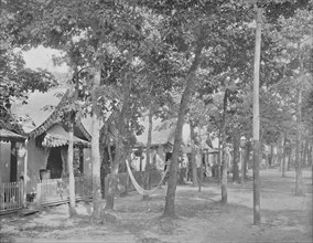 Avenue of Tents, Ocean Grove, New Jersey', c1897.