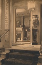 Entrance to the foyer of the Cuban Embassy in Brussels, Belgium, 1927.