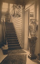 Staircase at the Cuban Embassy in Brussels, Belgium, 1927.