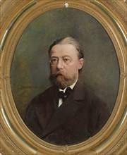 Portrait of the composer Bedrich Smetana.