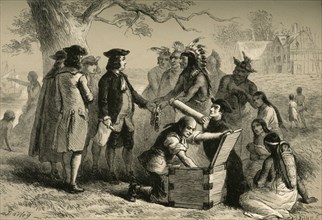 Penn's Treaty with the Indians', (1877).