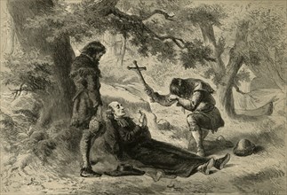 Death of Father Marquette', (1877).