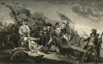 Battle of Bunker Hill', (1877).