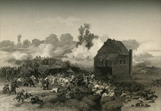 Battle of Long Island', (1877).