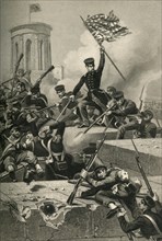 Storming of Chapultepec', (1878).