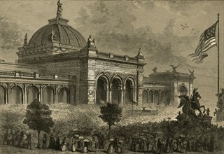 Opening of the Centennial Exhibition, May 4, 1876', (1878).