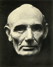 Life mask of Abraham Lincoln, 1860, (1930).